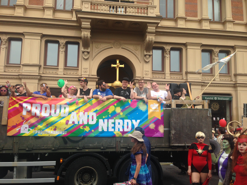 Illustration for article titled My photos from the biggest pride parade in Sweden!